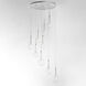 Collier LED 22.75 inch Polished Chrome Single Pendant Ceiling Light