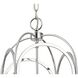 Dekalb 4 Light 10 inch Chrome Pendant Ceiling Light