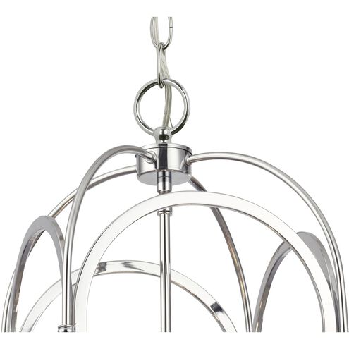 Dekalb 4 Light 10 inch Chrome Pendant Ceiling Light