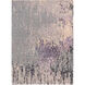 Floral Park 132 X 96 inch Dark Purple Rug, Rectangle