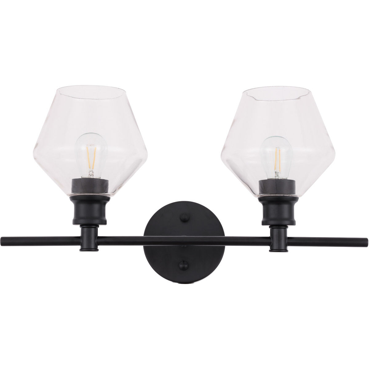 Rochester 2 Light 19 inch Black Wall sconce Wall Light