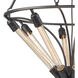 Moscow 8 Light 27 inch Oil Rubbed Bronze Chandelier Ceiling Light