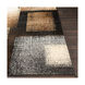 Camillus 93 X 63 inch Dark Brown Rug, Rectangle