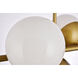 Oyster Bay 7 Light 18 inch Brass Pendant Ceiling Light