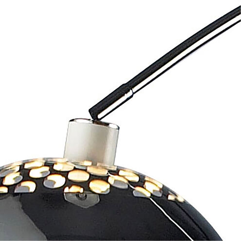 Swoyersville 70 inch 100 watt Polished Nickel with White Floor Lamp Portable Light