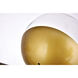 Oyster Bay 7 Light 18 inch Brass Pendant Ceiling Light