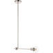 Bergen 1 Light 2 inch Chrome Pendant Ceiling Light