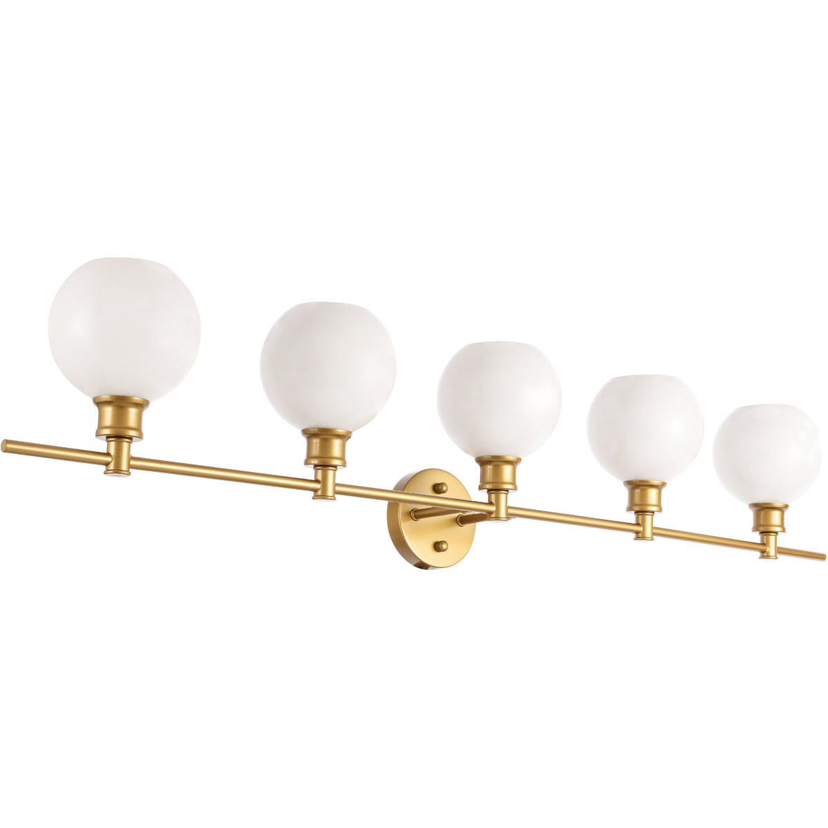 Syracuse 5 Light 47 inch Brass Wall sconce Wall Light