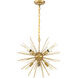 Esopus 8 Light 20 inch Brass Pendant Ceiling Light