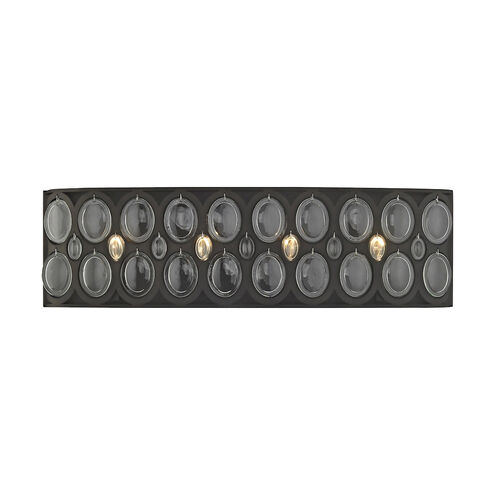 Woodstock 4 Light 26 inch Oil Rubbed Bronze Vanity Light Wall Light