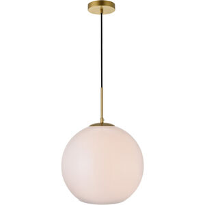 Huntington 1 Light 14 inch Brass Pendant Ceiling Light