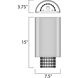 Pelham 2 Light 7.5 inch Polished Chrome ADA Wall Sconce Wall Light