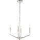 Geneseo 4 Light 18 inch Chrome Pendant Ceiling Light