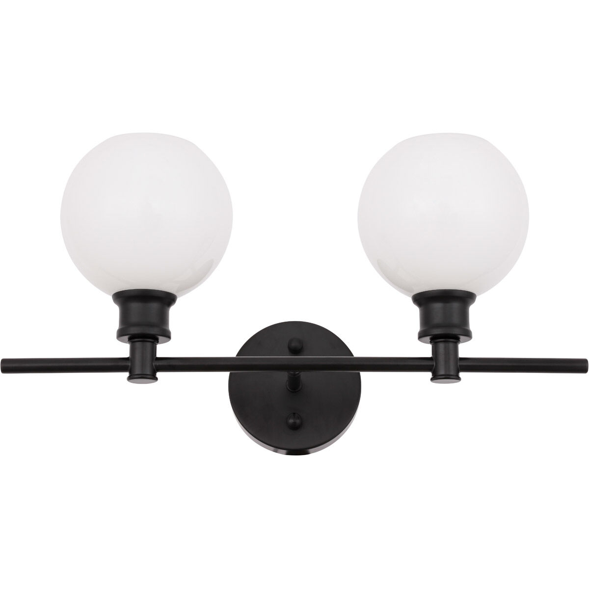 Syracuse 2 Light 19 inch Black Wall sconce Wall Light