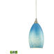 Southeast LED 5 inch Satin Nickel Mini Pendant Ceiling Light