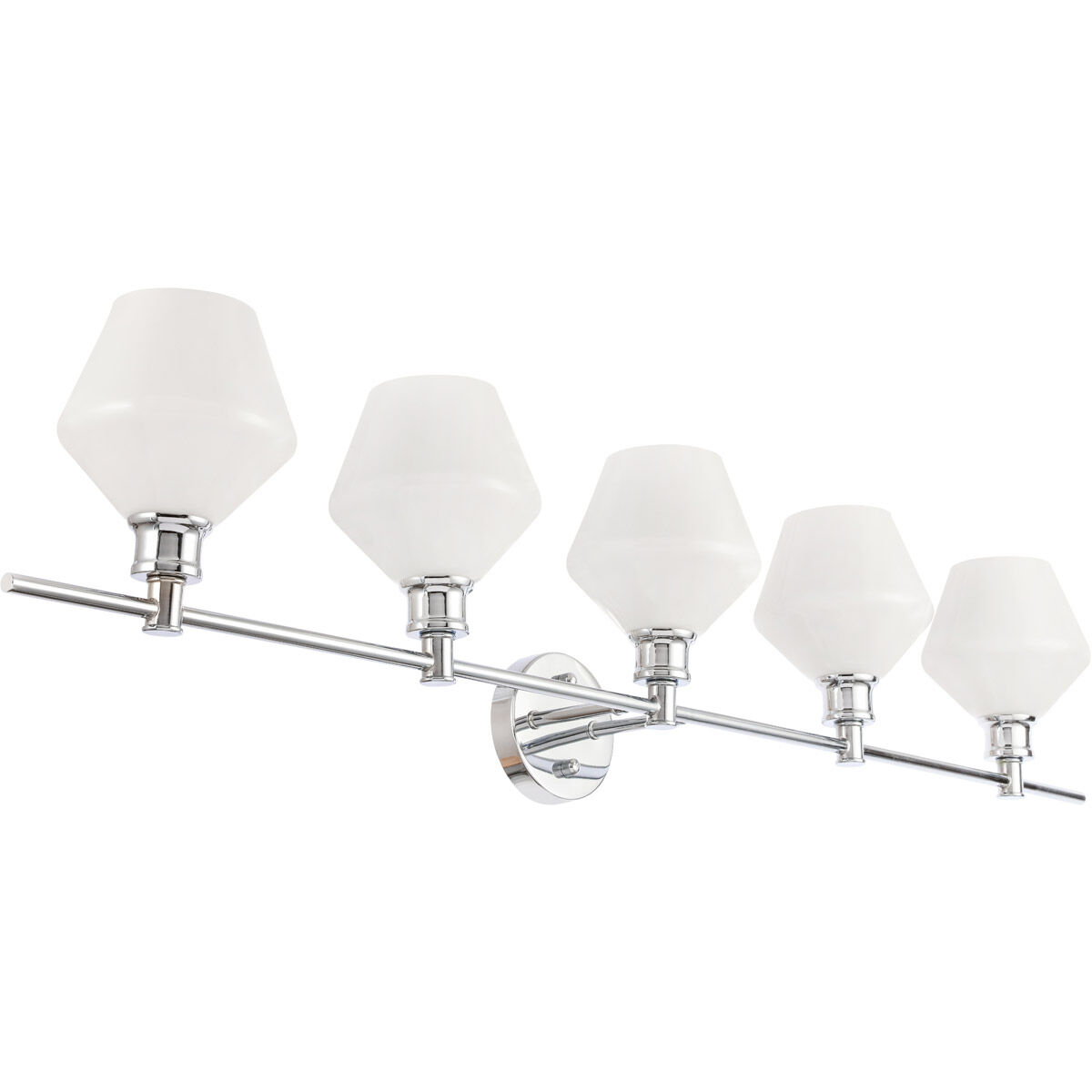 Rochester 5 Light 47 inch Chrome Wall sconce Wall Light