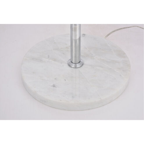 Oyster Bay 62 inch 40 watt Chrome Floor Lamp Portable Light