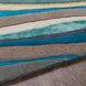 Olean 72 X 48 inch Teal/Aqua/Taupe/Cream/Dark Brown/Ink Rugs, Rectangle