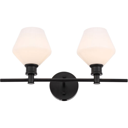 Rochester 2 Light 19 inch Black Wall sconce Wall Light