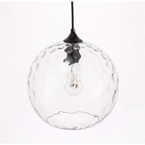 Pittsfield 1 Light 12 inch Black Pendant Ceiling Light