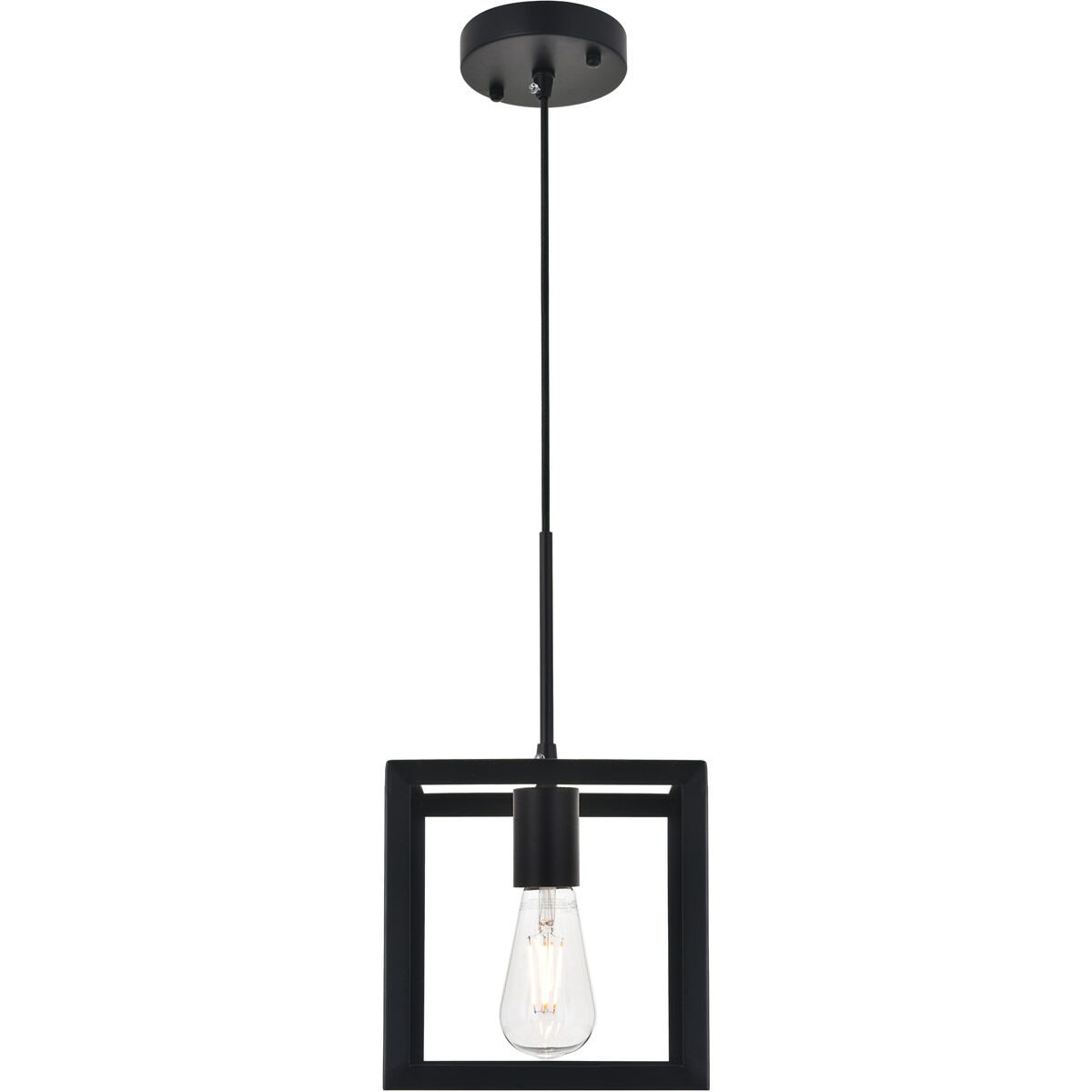 Coatesville 1 Light 8 inch Black Pendant Ceiling Light