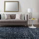 Utica 108 X 72 inch Dark Blue Rug, Rectangle