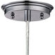 Union 1 Light 5 inch Polished Chrome Mini Pendant Ceiling Light