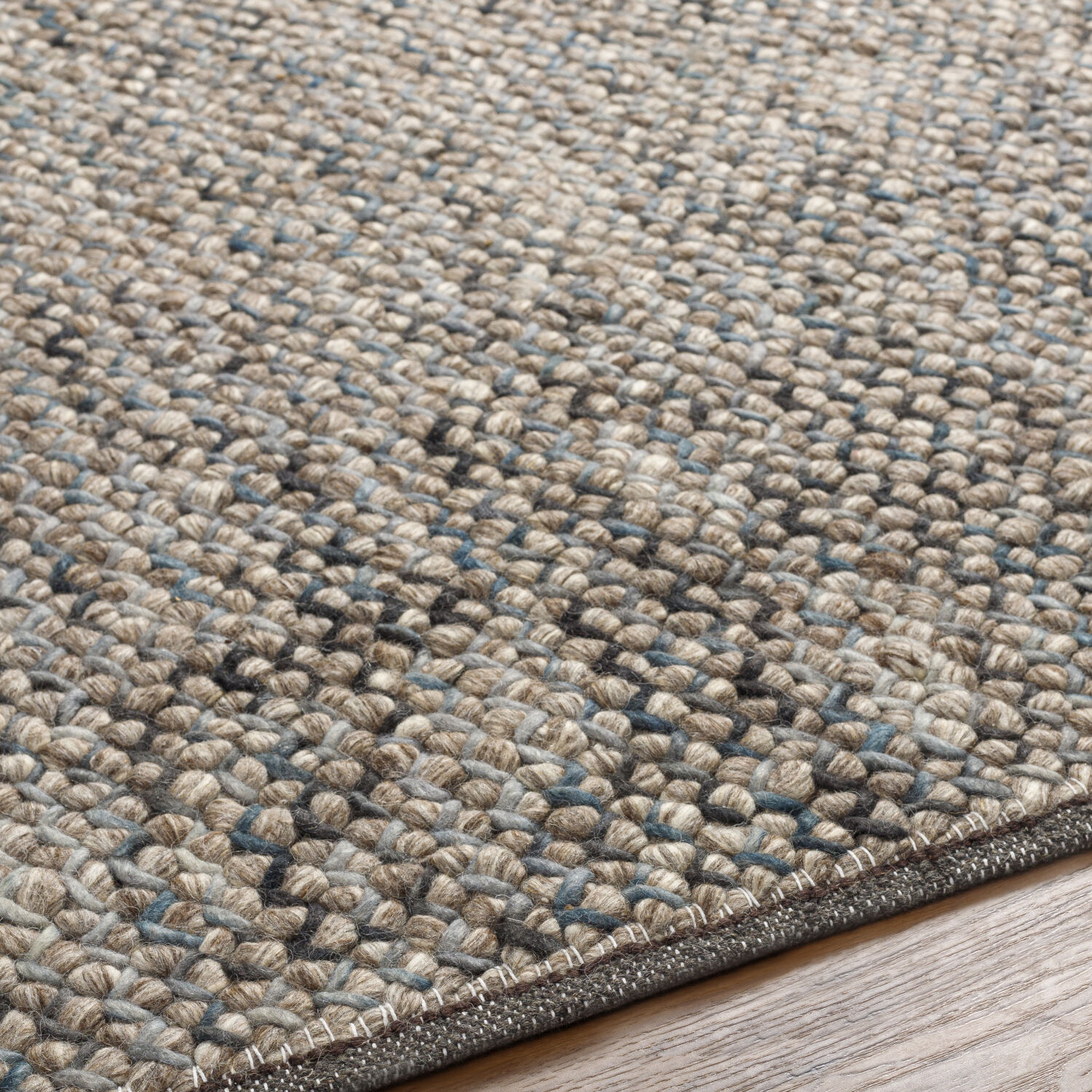 Lansdowne 120 X 96 inch Charcoal Rug, Rectangle