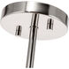 Monroe 1 Light 10 inch Chrome Pendant Ceiling Light