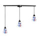 Millcreek 3 Light 36 inch Dark Rust Mini Pendant Ceiling Light