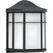 Montauk LED 9.5 inch Black Outdoor Wall Sconce, Aspect