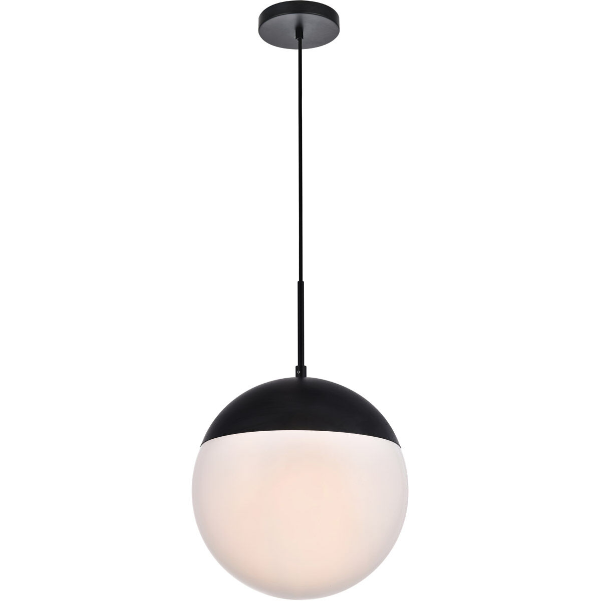 Oyster Bay 1 Light 12 inch Black Pendant Ceiling Light