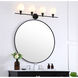 Rochester 4 Light 38 inch Black Wall sconce Wall Light