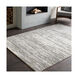 Cheektowaga 91 X 63 inch Medium Gray Rug, Rectangle