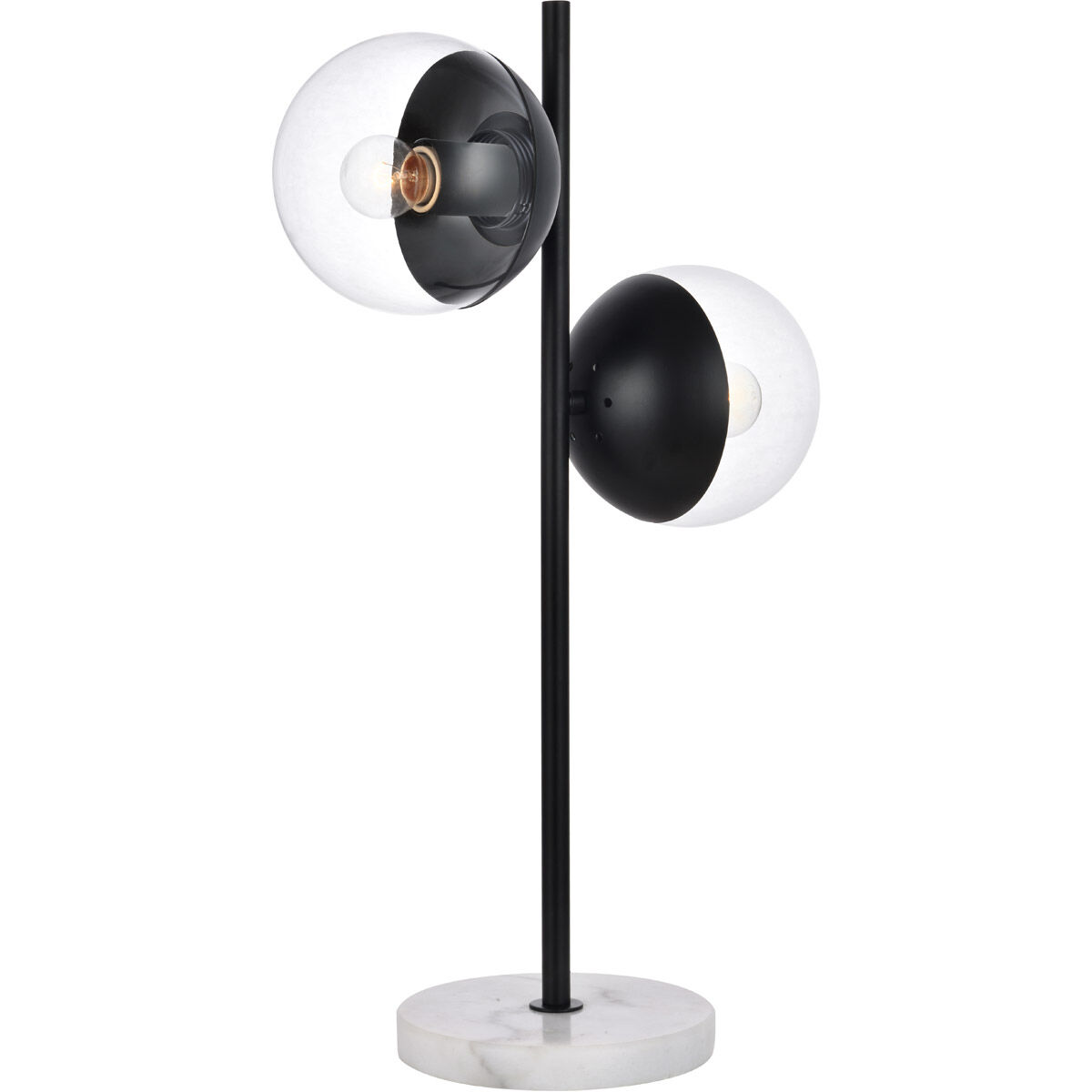 Oyster Bay 23 inch 40 watt Black Table Lamp Portable Light