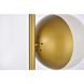 Oyster Bay 63 inch 40 watt Brass Floor Lamp Portable Light