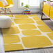 Ross 63 X 39 inch Mustard Rug, Rectangle