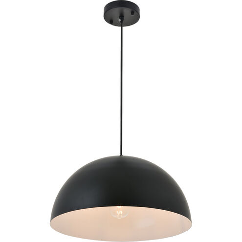 Scotland 1 Light 16 inch Black Pendant Ceiling Light