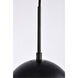 Oyster Bay 5 Light 18 inch Black Pendant Ceiling Light