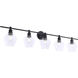 Rochester 5 Light 47 inch Black Wall sconce Wall Light