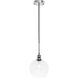 Rensselaer 1 Light 8 inch Chrome Pendant Ceiling Light