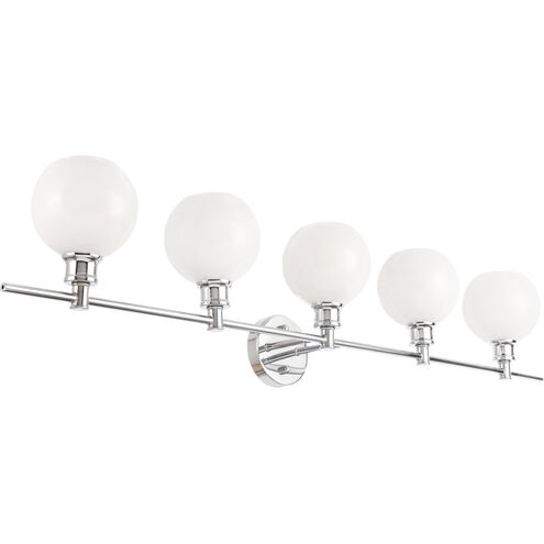 Syracuse 5 Light 47 inch Chrome Wall sconce Wall Light