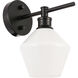 Rochester 1 Light 6 inch Black Wall sconce Wall Light