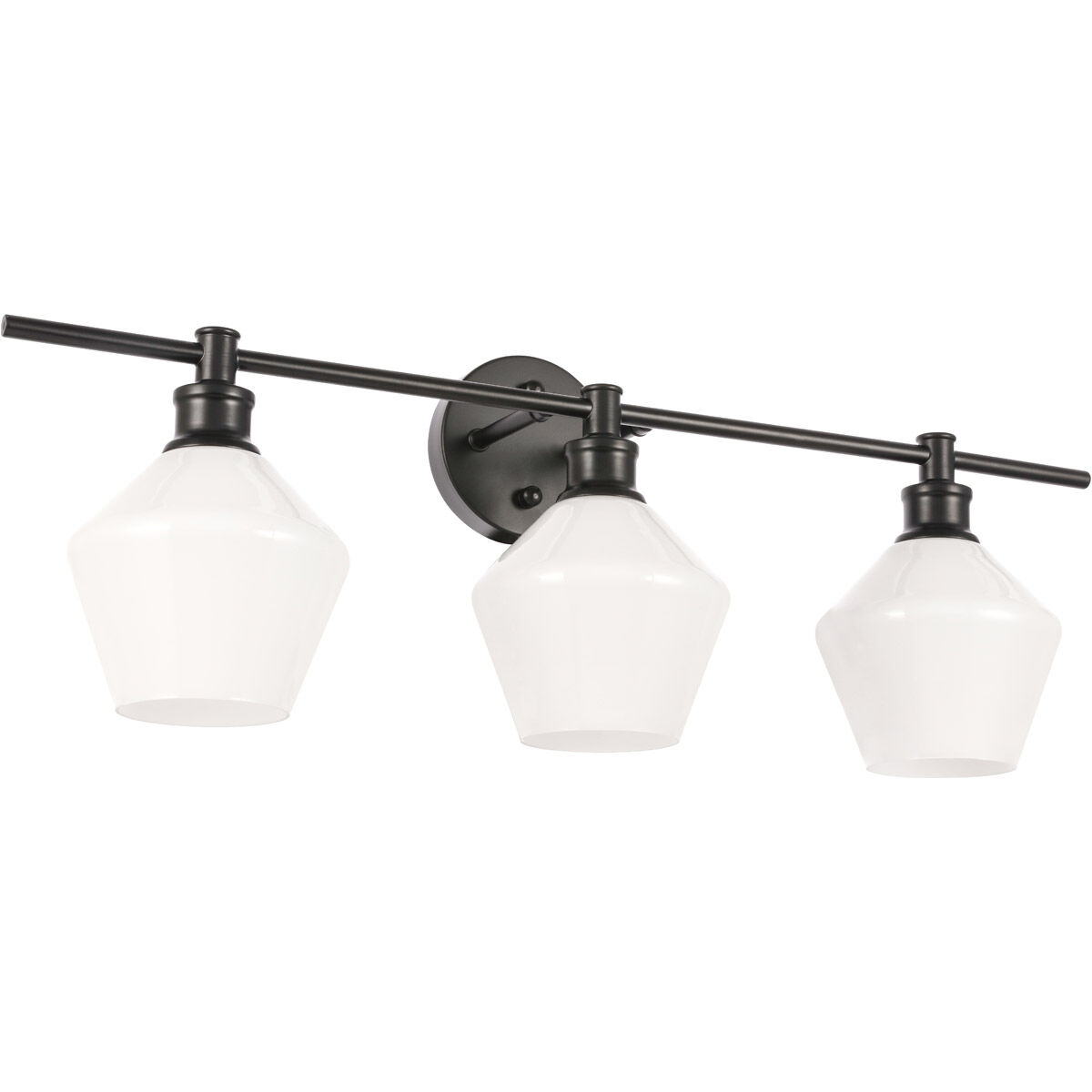 Rochester 3 Light 28 inch Black Wall sconce Wall Light