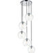 Huntington 5 Light 18 inch Chrome Pendant Ceiling Light