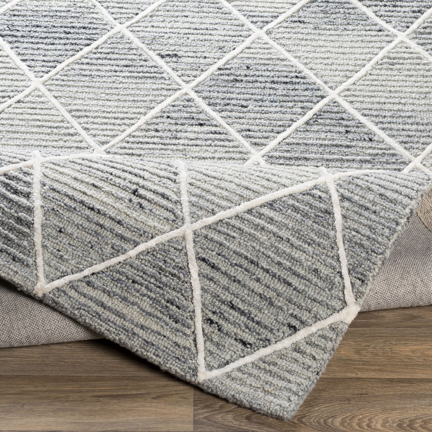 Chester 144 X 108 inch Light Gray Rug, Rectangle