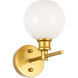 Syracuse 1 Light 6 inch Brass Wall sconce Wall Light