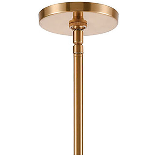 Croton 10 Light 36 inch Satin Brass Chandelier Ceiling Light