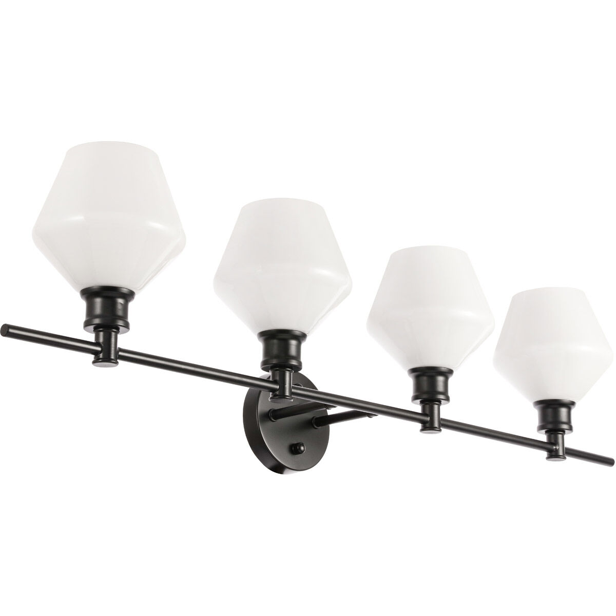 Rochester 4 Light 37.6 inch Black Wall sconce Wall Light