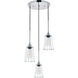 Phoenixville 3 Light 16 inch Chrome Pendant Ceiling Light